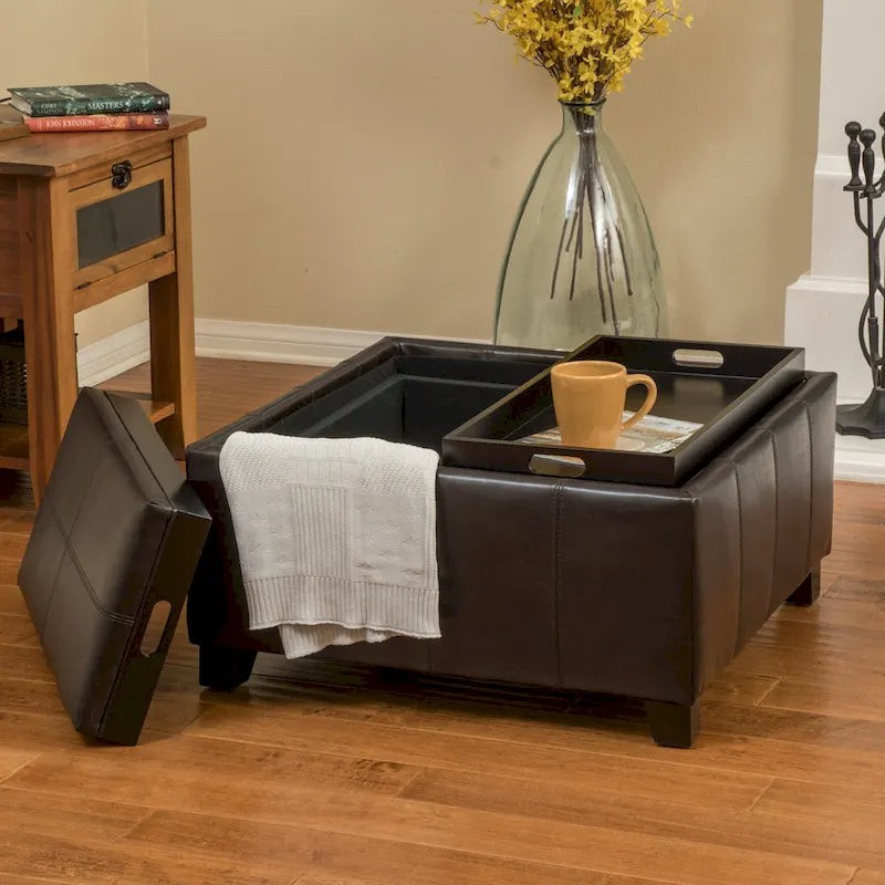 Pouf rembourré moderne multifonctionnel