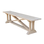 The Gray Barn Fairy Glen Unfinished Bench