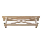 The Gray Barn Fairy Glen Unfinished Bench