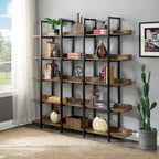 Bibliothèque à 5 niveaux pour bureau à domicile