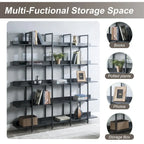 Bibliothèque à 5 niveaux pour bureau à domicile
