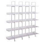 Bibliothèque à 5 niveaux pour bureau à domicile