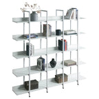 Bibliothèque à 5 niveaux pour bureau à domicile
