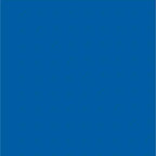 Meuble de classement métallique à 3 tiroirs, format lettre, serrure à came, bleu classique, profondeur 18 po, livré assemblé