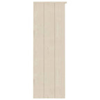 Highboard Cabinet Top with 2 Shelves, Solid Pine Wood, Rustic Style, 33.5W x 13.8D x 39.4H