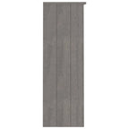 Highboard Cabinet Top with 2 Shelves, Solid Pine Wood, Rustic Style, 33.5W x 13.8D x 39.4H