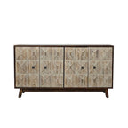 59.84 Vintage Freestanding Storage Cabinet with 4 Doors
