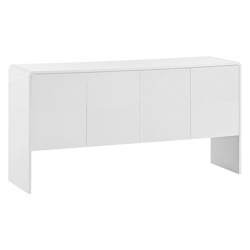 60L Large Storage Space with 4 Doors and Rebound Device - N/A