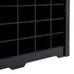 Sleek Design 24 Shoe Cubby Console