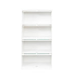 Contemporary Glass Doors Office Storage Cabinet