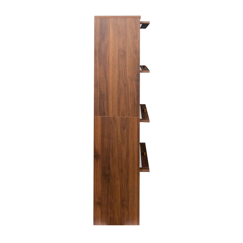 Contemporary Glass Doors Office Storage Cabinet