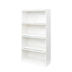 Contemporary Glass Doors Office Storage Cabinet
