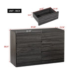 Drawer dresser cabinet,bar cabinet,Buffet server console,table storge cabinets,Flat out the corners of the drawers,six drawers