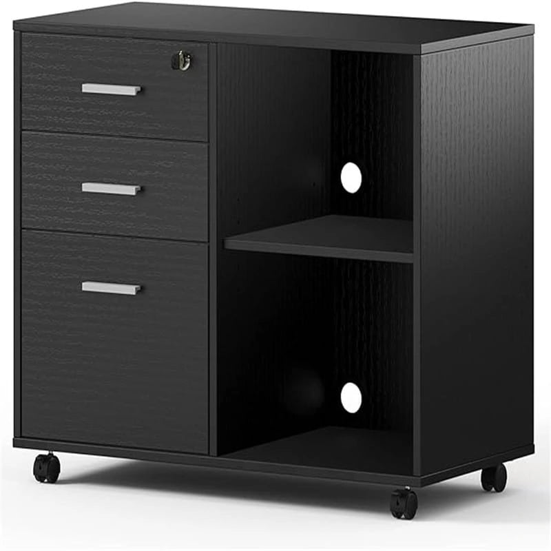 Meuble de classement en bois - 15.75P x 31.69L x 26.29H