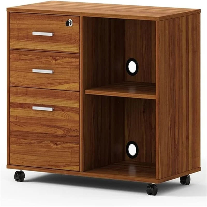 Meuble de classement en bois - 15.75P x 31.69L x 26.29H