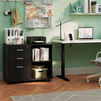 Meuble de classement en bois - 15.75P x 31.69L x 26.29H