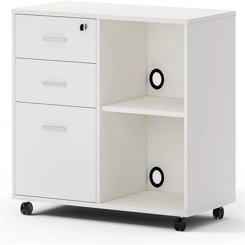 Meuble de classement en bois - 15.75P x 31.69L x 26.29H