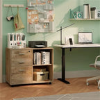 Meuble de classement en bois - 15.75P x 31.69L x 26.29H