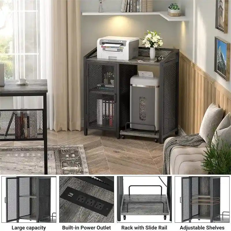 Classeurs de bureau pour le télétravail - 16.5P x 31.5L x 34H