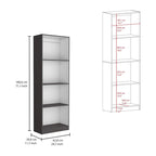 Kenyon 67 Wide 4-Shelf Bookcase Set of 3