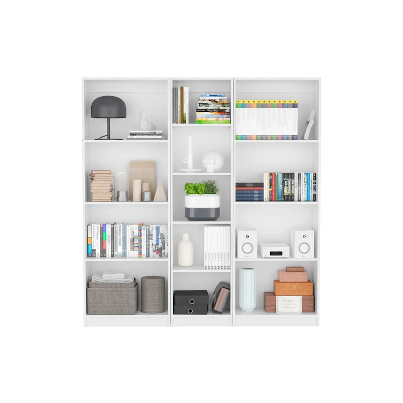 Kenyon 67 Wide 4-Shelf Bookcase Set of 3