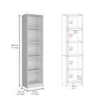 Kenyon 67 Wide 4-Shelf Bookcase Set of 3