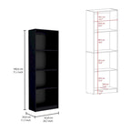 Kenyon 67 Wide 4-Shelf Bookcase Set of 3