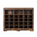 Meuble de rangement 24 compartiments pour chaussures au design élégant, meuble à chaussures moderne avec base incurvée, buffet polyvalent de haute qualité pour l'entrée
