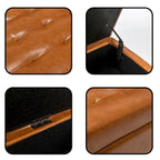 Banc de rangement avec banc de rangement