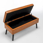 Banc de rangement avec banc de rangement