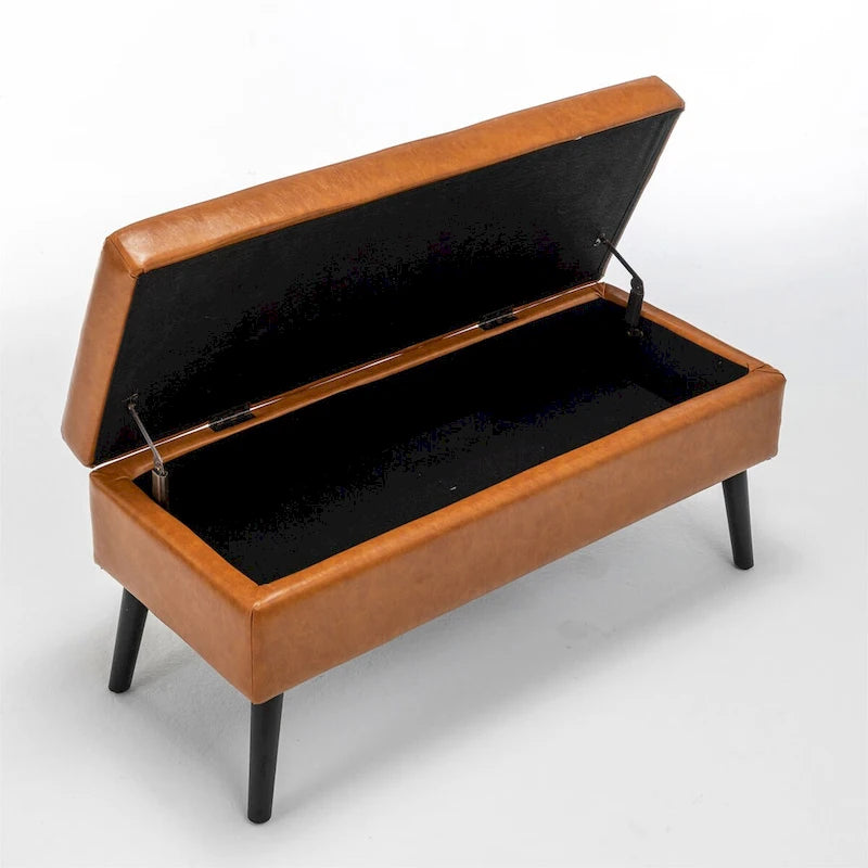 Banc de rangement avec banc de rangement