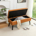 Banc de rangement avec banc de rangement
