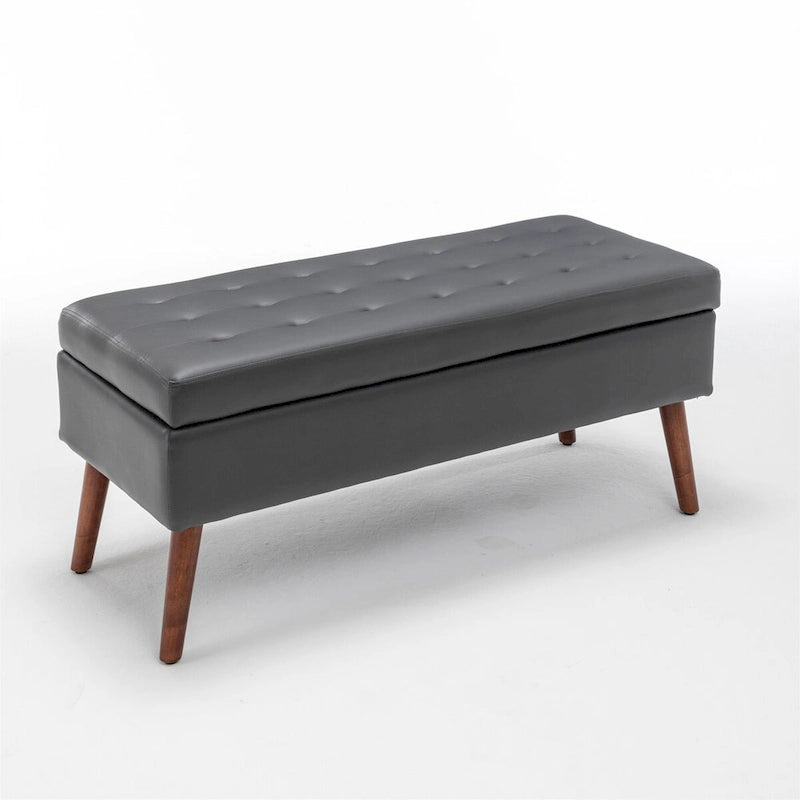 Banc de rangement avec banc de rangement