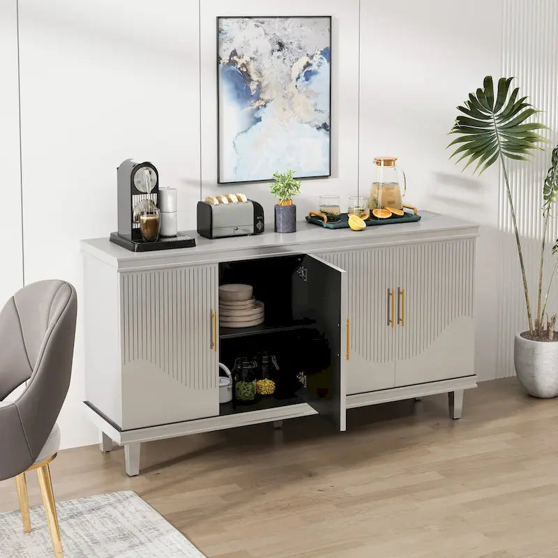 Large Size 4-Door Cabinet