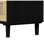 3-Drawers Rattan Storage Cabinet for Bedroom,Living Room,Dining Room