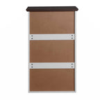 5 Drawer Dresser with Wood Color Top, Small Dresser for Kids Bedroom, Living Room