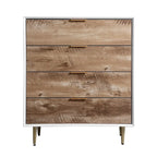 Wooden Tall 4 Drawer Dresser