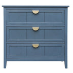 Meuble à 3 tiroirs, Mobilier américain, Convient pour chambre, salon, bureau