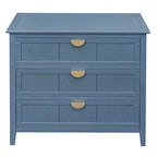 Meuble à 3 tiroirs, Mobilier américain, Convient pour chambre, salon, bureau