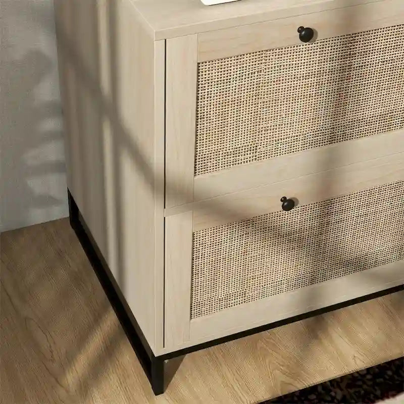 Classeur vertical 2 tiroirs avec serrure, avec clés