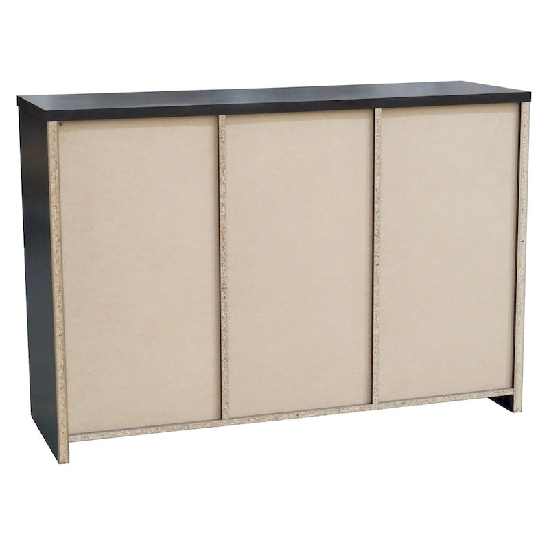 Sideboard Buffet Storage Cabinet, Oak Chocolate